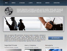 Tablet Screenshot of corporaciongonzalez.com